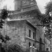 Copy of historic photograph showing The Coats Observatory, Paisley.
