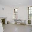 Interior. Basement floor, view of estate office