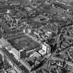 Edinburgh, George Square.
Photographic aerial view of George Square taken from South East.
Insc on verso:  'Leave in Edinburgh Castle'.
Stamped on verso:  'Planair Aerial Photography 2 N.E. Circus Place, Edinburgh, 3 CAL. 4459'.
