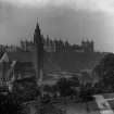 View from Belgave Crescent showing St Cuthbert's U. F. Church (Dean Free Church) and Donaldson's Hospital.