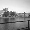 General view of Cathedral across river Ness