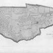 Blair Adam.
Plan of the estate in 1833.
Insc: 'No3 Blair Cranbeth 1833'.