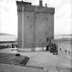 Broughty Ferry, Broughty Castle.
General view from East.