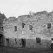 View of courtyard from South