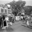Muharram street procession with taziya, Kolkata.