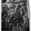 Aberlemno no 2, the Churchyard Stone. Detail of reverse showing fleeing horseman.