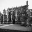 Roslin, Roslin Chapel. View from North.
Insc: 'Rosslyn Chapel North Front. 23'
