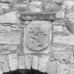 Coat of arms (Preston), West wall, North curtain.