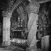 Roslin, Roslin Chapel.
View of Apprentice Pillar