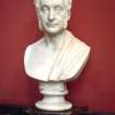 View of marble bust of John Graham Macdonald Burt by George Maccallum, 1867, in the Hall.