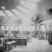 Edinburgh, Ferry Road, Leith Public Library, interior.
General view of reading-room.
