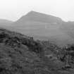 SE gateway from inside the fort. An image from the Buteshire Natural History Society archaeology photograph album, held at Bute Museum.