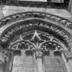 Roslin Chapel.
View of window South side, third from East.