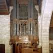 All Saints Episcopal Church, interior.  View of organ.