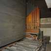 All Saints Episcopal Church, interior.  View of organ loft.