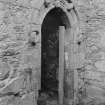 View of arched doorway