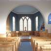 Interior, St Fergus's Church, Glamis.
View of chancel from W.