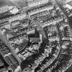 Dundee, general view, showing Victoria Street and Crescent Street.  Oblique aerial photograph taken facing north.  