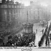 General view of ceremony at Market Cross - After the death of Queen Victoria and succession of Edward VII.