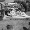 Keil School, Helenslee Road, Dumbarton.  Oblique aerial photograph taken facing north.