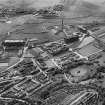 J and P Coats Ltd. Ferguslie Mills Thread Works, Paisley.  Oblique aerial photograph taken facing south.