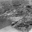 Atlas Brickworks and Etna Brickworks, Bathville, Armadale.  Oblique aerial photograph taken facing north-west.  This image has been produced from a damaged negative.