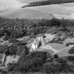 Glenapp Castle, Ballantrae.  Oblique aerial photograph taken facing north.
