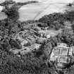 Glenapp Castle, Ballantrae.  Oblique aerial photograph taken facing east.