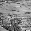 Newton Stewart, general view, showing Queen Street and Princes Street.  Oblique aerial photograph taken facing east.