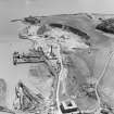 Tilbury Contracting and Dredging Co. Ltd. Quarry and Thomas Ward and Sons Shipbreaking Yard, Inverkeithing.  Oblique aerial photograph taken facing east.