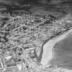 Stonehaven, general view, showing Ann Street and Glenury Viaduct.  Oblique aerial photograph taken facing north.