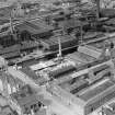 St Rollox Chemical Works and A and G Paterson St Rollox Sawmills, Glasgow.  Oblique aerial photograph taken facing north.