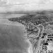 Dundee, general view, showing Stannergate Road and Tay Bridge.  Oblique aerial photograph taken facing west.