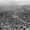 Glasgow, general view, showing Central Station and Glasgow Green.  Oblique aerial photograph taken facing south-east.