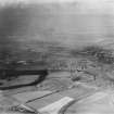 Airdrie, general view, showing Stewart and Lloyds Ltd. Imperial Steel Tube Works and Bellsdyke Road.  Oblique aerial photograph taken facing north-west.