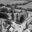 Falkland Palace.  Oblique aerial photograph taken facing north-east.