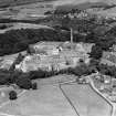 Culter Mills Paper Co. Ltd. Paper Mill, Peterculter.  Oblique aerial photograph taken facing north.