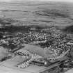 Falkirk, general view, showing Maggie Wood's Loan and Grangemouth.  Oblique aerial photograph taken facing east.