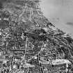 Dundee, general view, showing The Houff and Camperdown Street.  Oblique aerial photograph taken facing east. 