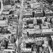 Inverness, general view, showing Douglas Hotel, Union Street and Church Street.  Oblique aerial photograph taken facing north.