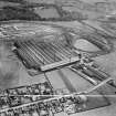 Stewarts and Lloyds Ltd. Imperial Tube Works, Coatbridge.  Oblique aerial photograph taken facing south.  This image has been produced from a crop marked negative.