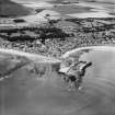 North Berwick, general view, showing North Berwick Harbour and Law Road.  Oblique aerial photograph taken facing south.