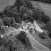 Orton House, Rothes.  Oblique aerial photograph taken facing north-east.