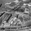 Waddie and Co. Ltd. St Stephen's Works, Slateford Road, Edinburgh.  Oblique aerial photograph taken facing north-west.  This image has been produced from a crop marked negative.