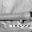 Bronze breech-loading swivel-gun with the A-VOC cipher. It lacks the breech-block which would have contained the powder charge. The piece would have fired a 4-pound solid iron shot or, more probably, containers filled with lead shot or iron scrap.