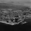 Dunoon, general view, showing Pier Esplanade and Royal Crescent.  Oblique aerial photograph taken facing north-west.  This image has been produced from a print.