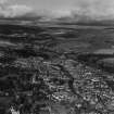 Galashiels, general view, showing Cornmill Square and Glendinning Terrace.  Oblique aerial photograph taken facing north.  This image has been produced from a print.