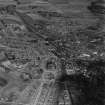 Arbroath, general view.  Oblique aerial photograph taken facing north.  This image has been produced from a print.