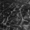 Edinburgh, general view, showing McEwan Hall, University of Edinburgh and Nicholson Square.  Oblique aerial photograph taken facing south-west.  This image has been produced from a crop marked print.