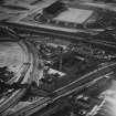T and H Smith Ltd. Blandfield Chemical Works, Wheatfield Road and Murrayfield Rugby Football Ground, Edinburgh.  Oblique aerial photograph taken facing north-west.  This image has been produced from a print.